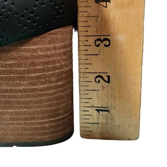 Dr. Scholl's Women's Wynter Black Faux Leather Be Energized Wedge Booties Sz 11 - Picture 7 of 9